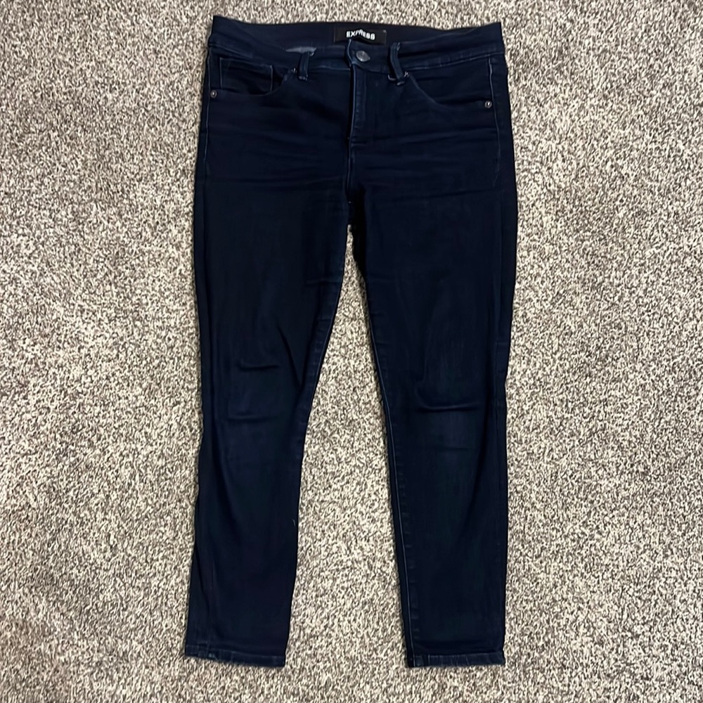 Express dark wash jeans